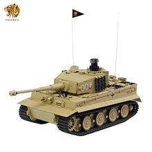 Charger l&#39;image dans la galerie, 90%-100% New: Hooben 1/16 German Tiger I Late Production Michael Wittmann RC RTR Tank Standard Yellow-In Stock in US
