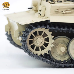 90%-100% New: Hooben 1/16 German Tiger I Late Production Michael Wittmann RC RTR Tank Standard Yellow-In Stock in US