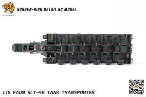 Hooben 1/16 RC Model RTR Faun Slt-56 Tank Transporter S6803F