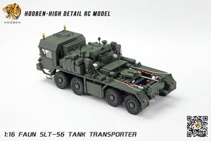 Hooben 1/16 RC Model RTR Faun Slt-56 Tank Transporter S6803F