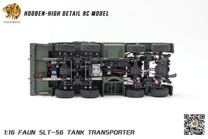 Hooben 1/16 RC Model RTR Faun Slt-56 Tank Transporter S6803F