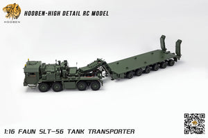 Hooben 1/16 RC Model RTR Faun Slt-56 Tank Transporter S6803F